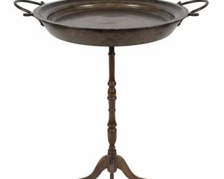 Vintage Bird Bath Pedestal Plant Stand