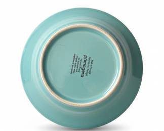 Primogera Turquoise Ceramic Plates and Bowls Set with Decorative Platters and Glassware fifth image