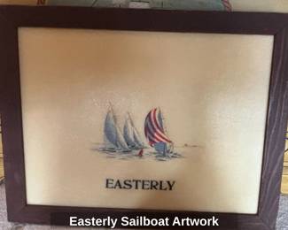 Easterly Sailboat Artwork