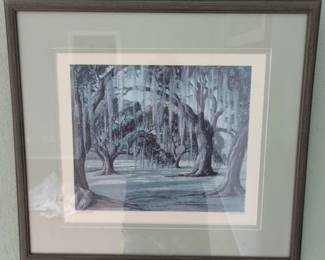Elizabeth ONeill Verner Live Oaks Print
