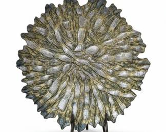 Michael Aram Dahlia Metal Wall Art or Charger