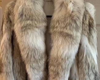 Vintage Canadian Lynx Fur Full Length Coat second image