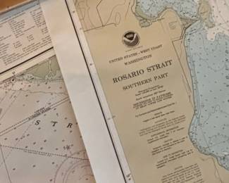 NOAA Nautical Charts  Rosario Strait  Strait of Juan de Fuca second image