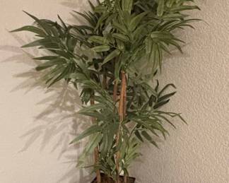 Artificial Bamboo Plant in Decorative Planter