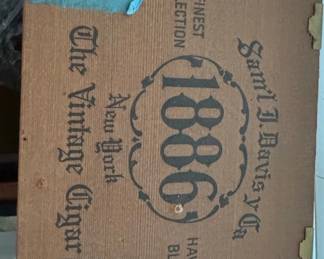 Vintage Cigar Boxes Marsh Wheeling, Saml J. Davis  Co. , Old Virginia Cheroot second image