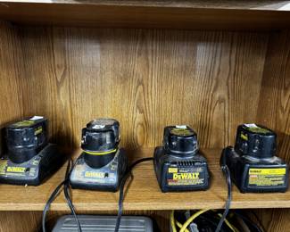 Dewalt Battery Packs and Chargers