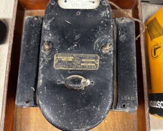 General Electric Polyphase Electric Meter