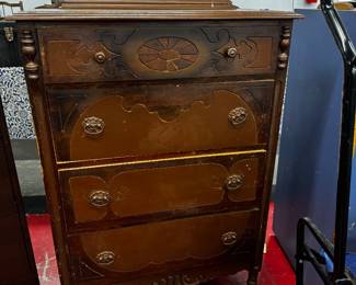 Solid Wood Chest Of Drawers