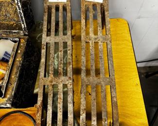 Cast Iron Log Holder