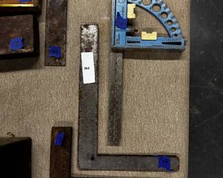 Protractor and Carpenter Squares