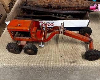 Vintage Structo Road Grader 