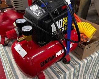 Central Pneumatic Electric Air Compressor