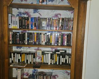 VHS and DVDs