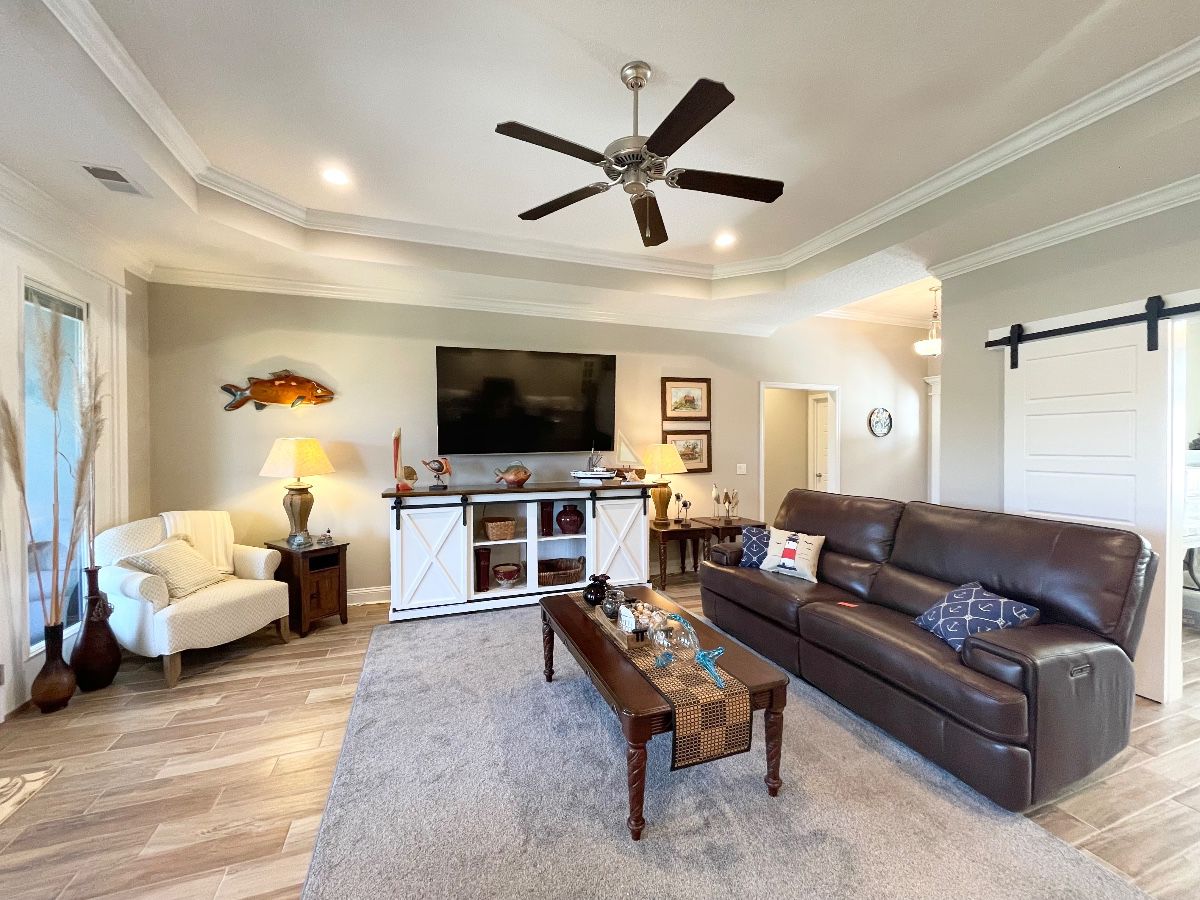 Couch, TV, & Entertainment center are ready sold.