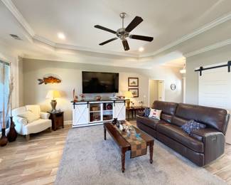 Couch, TV, &  Entertainment center are ready sold. 