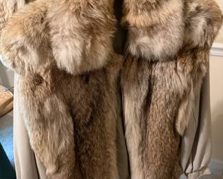 Two gorgeous Fox Fur Coats