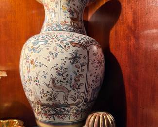 Hand Painted Ceramic Vase