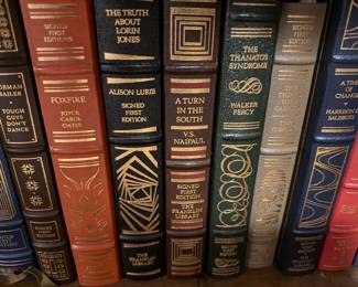 There Is a Huge Selection of Franklin Library Books (about 175). Most are author signed first editions