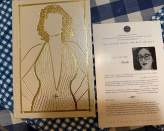 Mint Signed First Edition "Blond" by Joyce Carol Oates