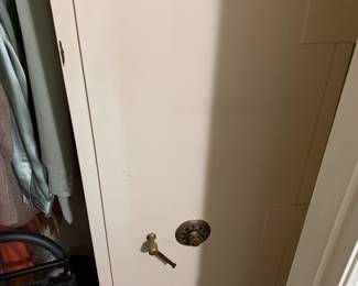 Vintage 5 foot combination safe