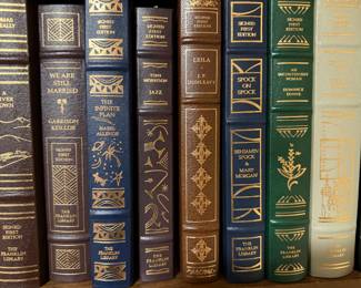 There Is a Huge Selection of Franklin Library Books (about 175). Most are author signed first editions