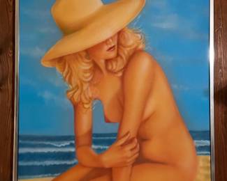 Tasteful beach painting