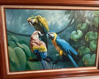 Original Oil on Canvas by Andre Lange