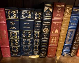 There Is a Huge Selection of Franklin Library Books (about 175). Most are author signed first editions