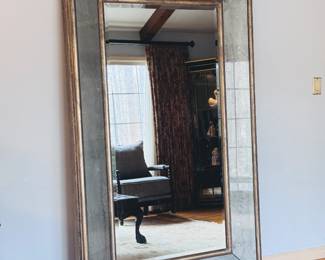 Revelation by Uttermost Oversized Beveled Panel Floor Mirror