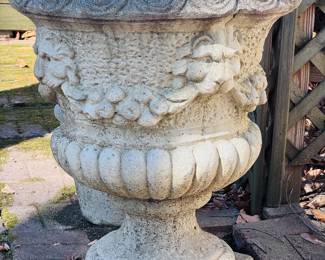 Concrete Urn Planter