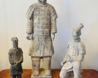 Terracotta Army Style Warrior Figurines