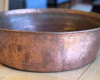 Hammered Copper Tub