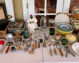 Some of the vintage and antique items from multi generations 