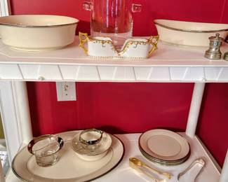 Lenox Solitaire serving pieces