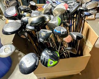 Tons of drivers and woods