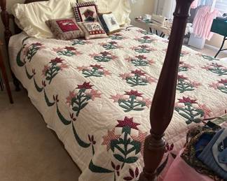 Henkel Harris poster bed and dresser
