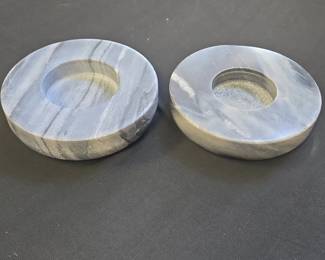 Marble Votive Candle Holders Set of 