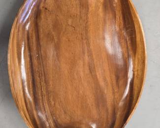 Large Monkey Pod Wood Serving Bowl