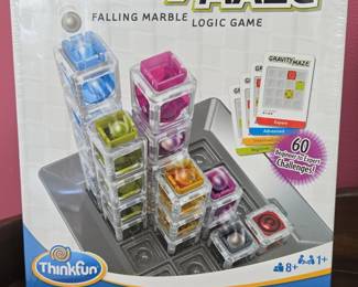 ThinkFun Gravity Maze Falling Marble Logic Game