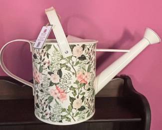 British Gardening Company L Floral Watering Can