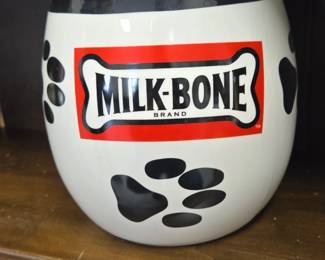 MilkBone Brand Ceramic Treat Jar