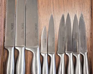 DEIK Piece Stainless Steel Knife Set
