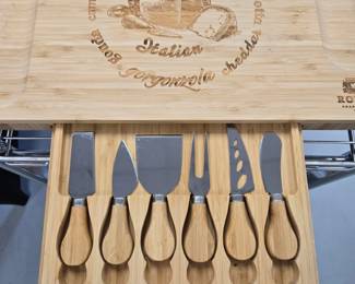 Royal Craft Wood Bamboo Cheese Cutting Board second image