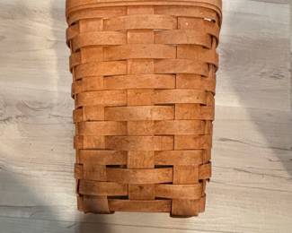 Longaberger Handwoven Tall Hanging Basket