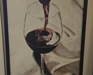 Red Wine Pouring Art Print second image