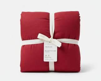 Pottery Barn Belgian Flax Linen Duvet Cover second image