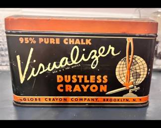 Visualizer Dustless Crayon Tin second image
