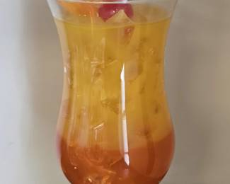 Tequila Sunrise Cocktail Decor