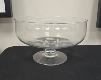Princess House Heritage Large Footed Compote Bowl