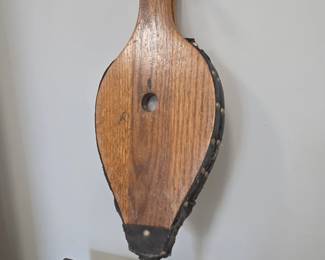 Vintage Wooden Fireplace Bellows